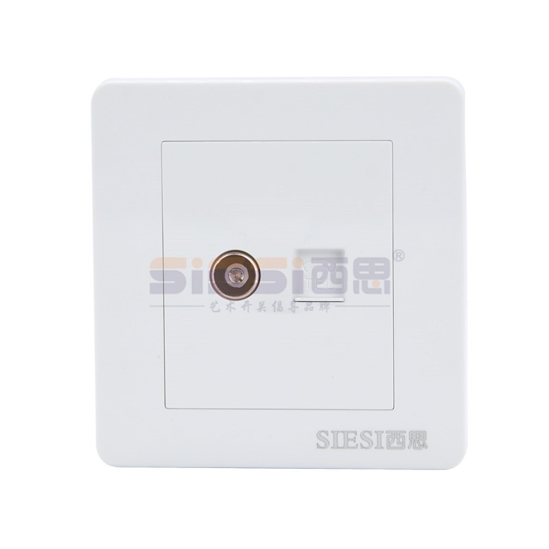 一位电视、、电话插座